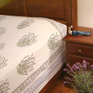 Lavender Dreams ~ French Country Cottage Style King Bedspread 108x90