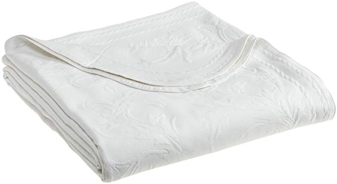 Cody Direct Oslo Queen Bedspread, White