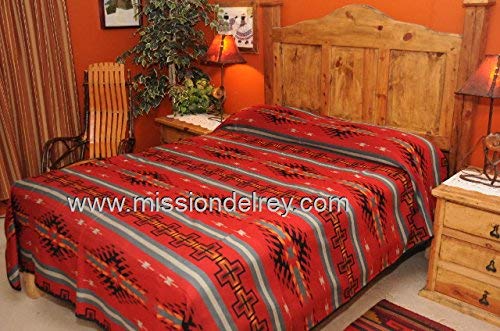 Mission Del Rey Southwestern Bedspread -Santa Clara TWIN SIZE