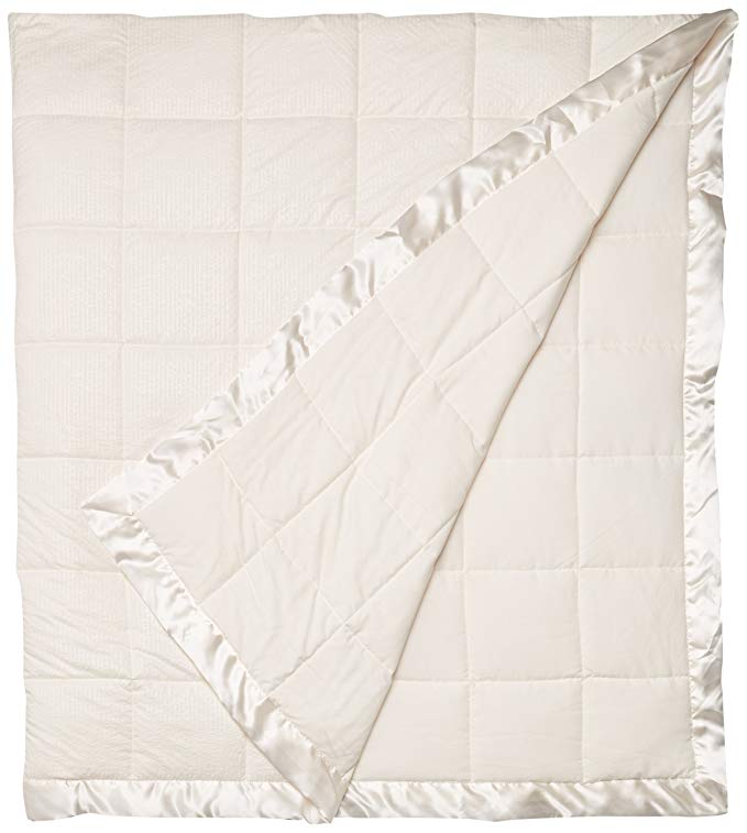 Madison Park Cambria Luxury Premium Oversized Hypoallergenic Down Alternative Blanket with 3M Scotchgard Ivory 9096 Full/Queen Size Quilted Premium Soft Cozy Microfiber for Bed, Couch or Sofa