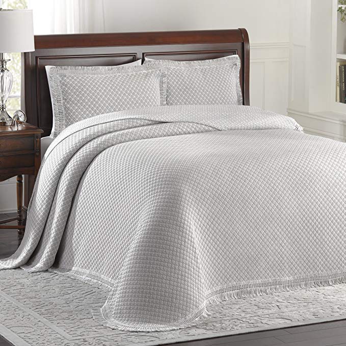 LaMont Home Woven Jacquard Collection – Cotton Blend Bedspread